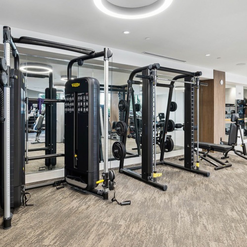 Get your workout on bright fitness center